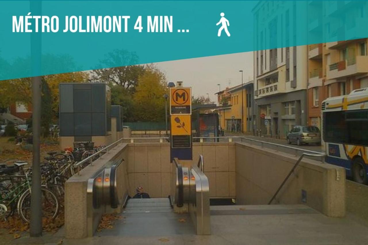 Апартаменты Le Jolimont - Toulousecozyflat Centre - Terrasse - Parking - Metro Экстерьер фото